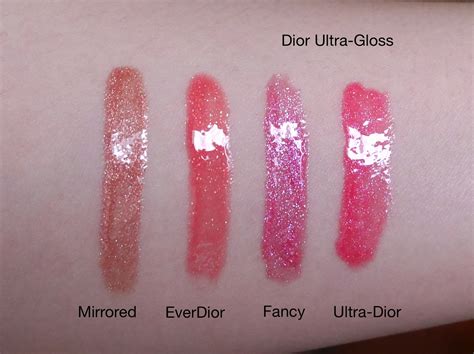 dior ultra gloss mirrored|Dior lip gloss color chart.